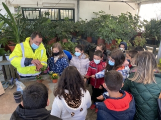 Visitas ao Horto Municipal