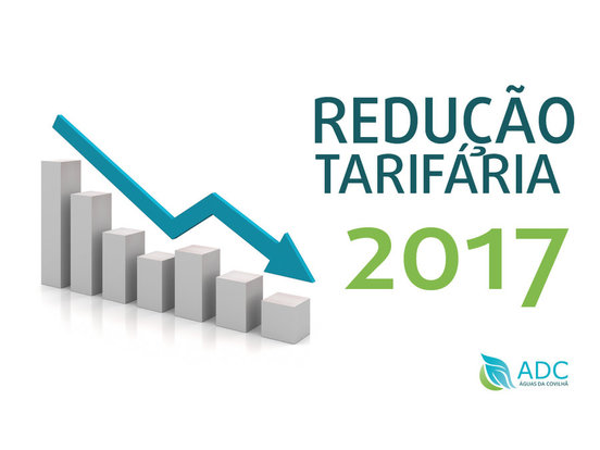 Redução tarifária em 2017